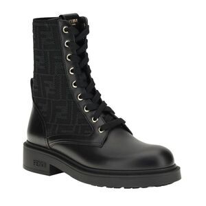 Fendi Leather Boot, Black